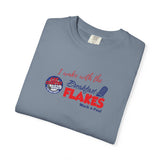 Breakfast Flakes Cat Country 102.9 KCTR Unisex Garment-Dyed T-shirt