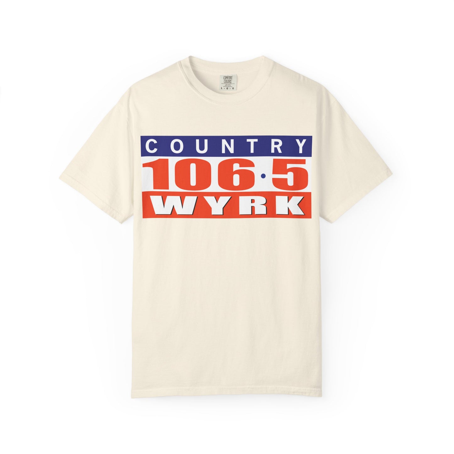 Country 106.5 WYRK Unisex Garment-Dyed T-shirt