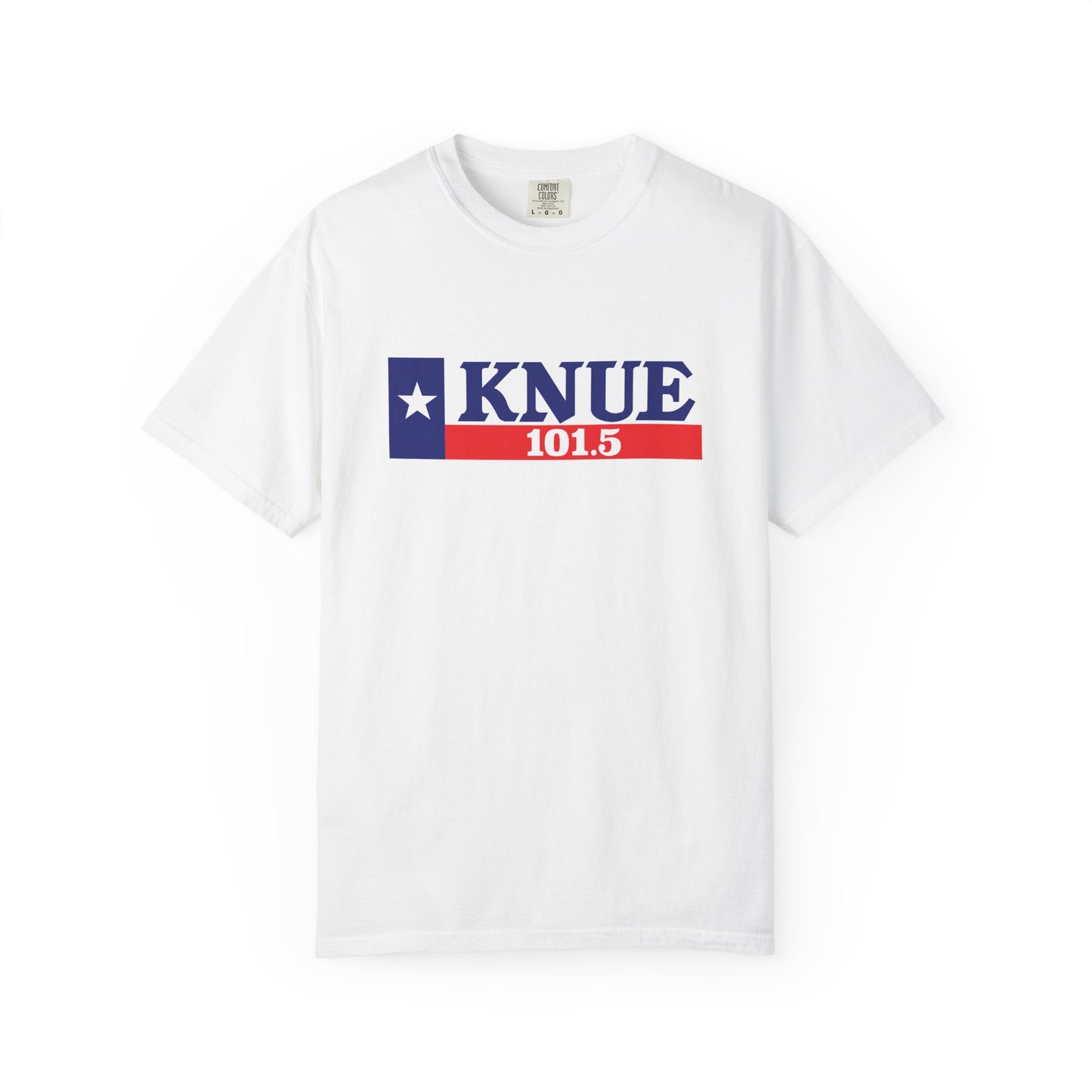 101.5 KNUE Unisex Garment-Dyed T-shirt