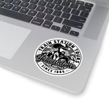 Yellowstone Train Station Tours Sticker