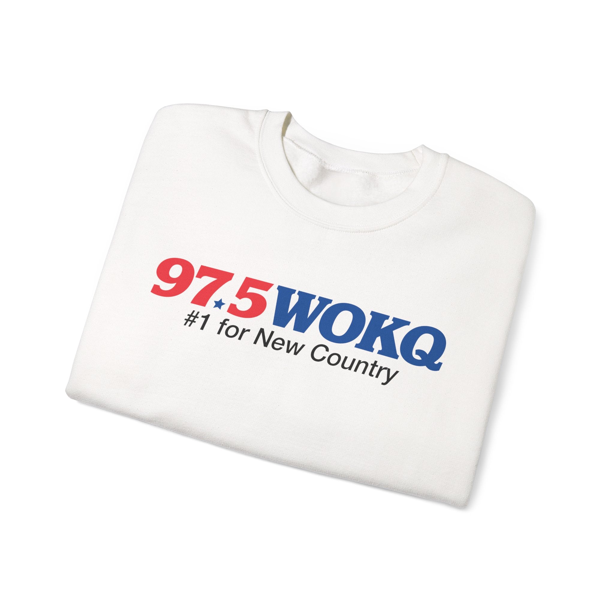 97.5 WOKQ Unisex Heavy Blend™ Crewneck Sweatshirt