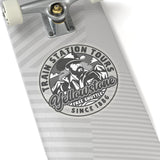 Yellowstone Train Station Tours Sticker