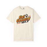 Cat Country 107.3 Unisex Garment-Dyed T-shirt