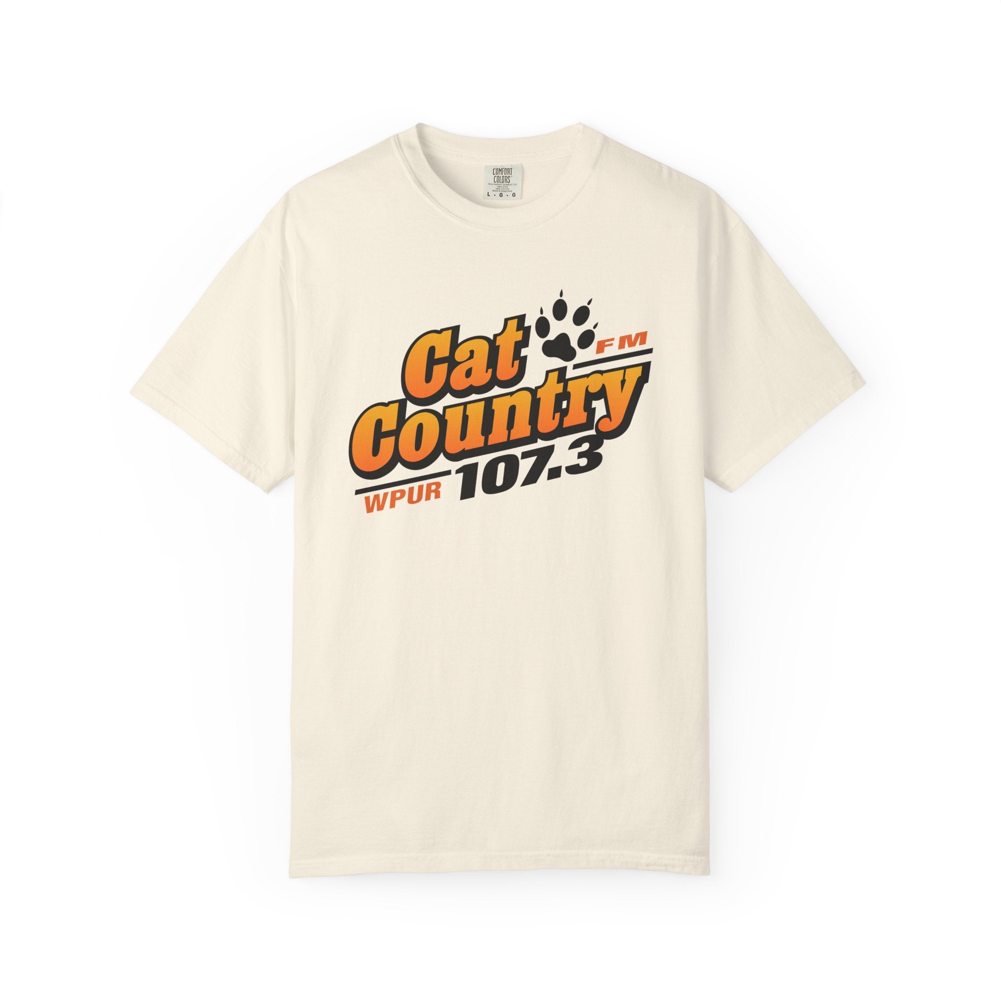 Cat Country 107.3 Unisex Garment-Dyed T-shirt