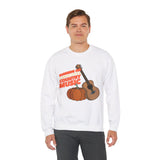 Running on Pumpkin Spice Country Music  Crewneck Sweatshirt