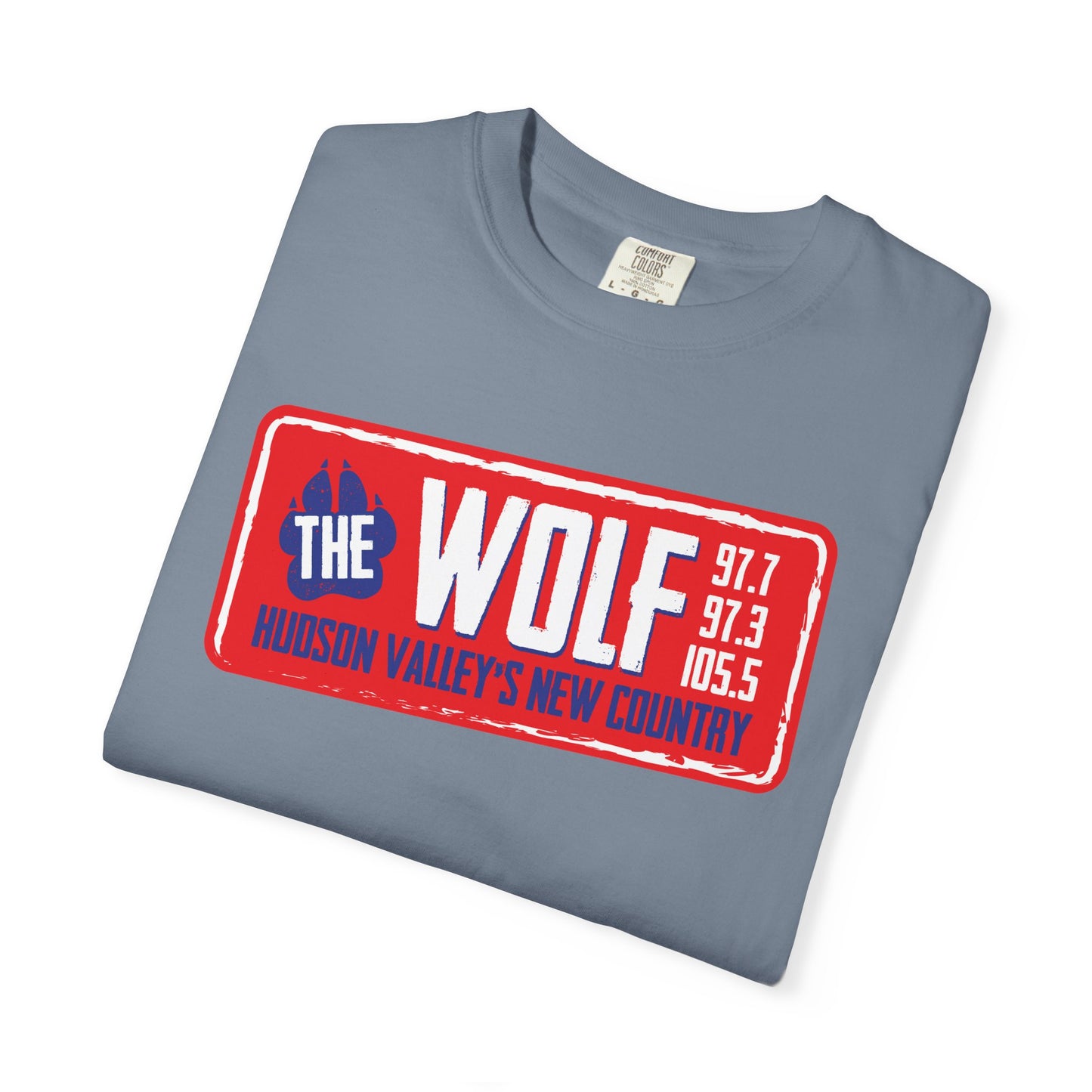 97.7/97.3 The Wolf Unisex Garment-Dyed T-shirt