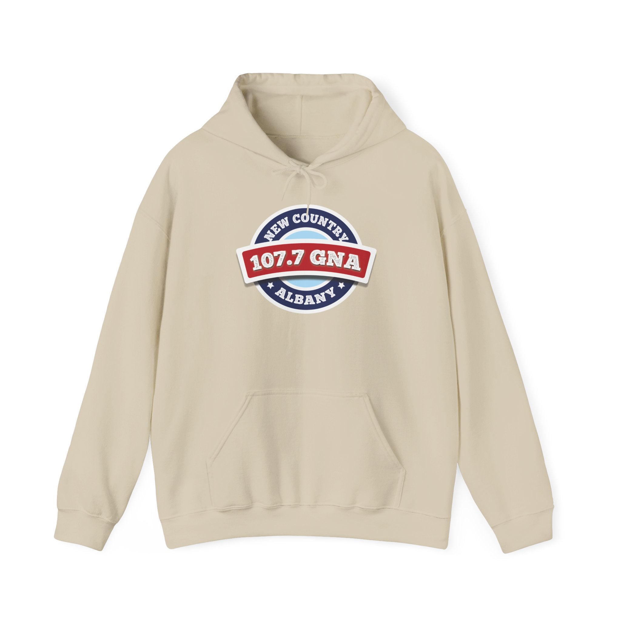 107.7 GNA New Country Unisex Heavy Blend™ Hooded Sweatshirt