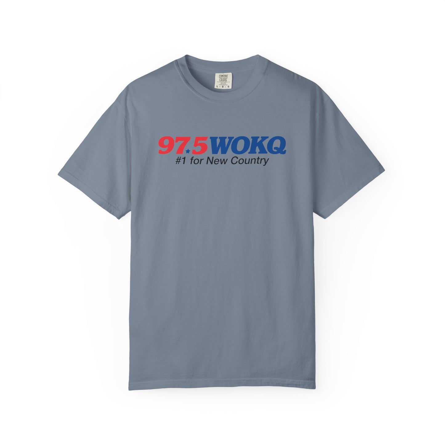 97.5 WOKQ Unisex Garment-Dyed T-shirt