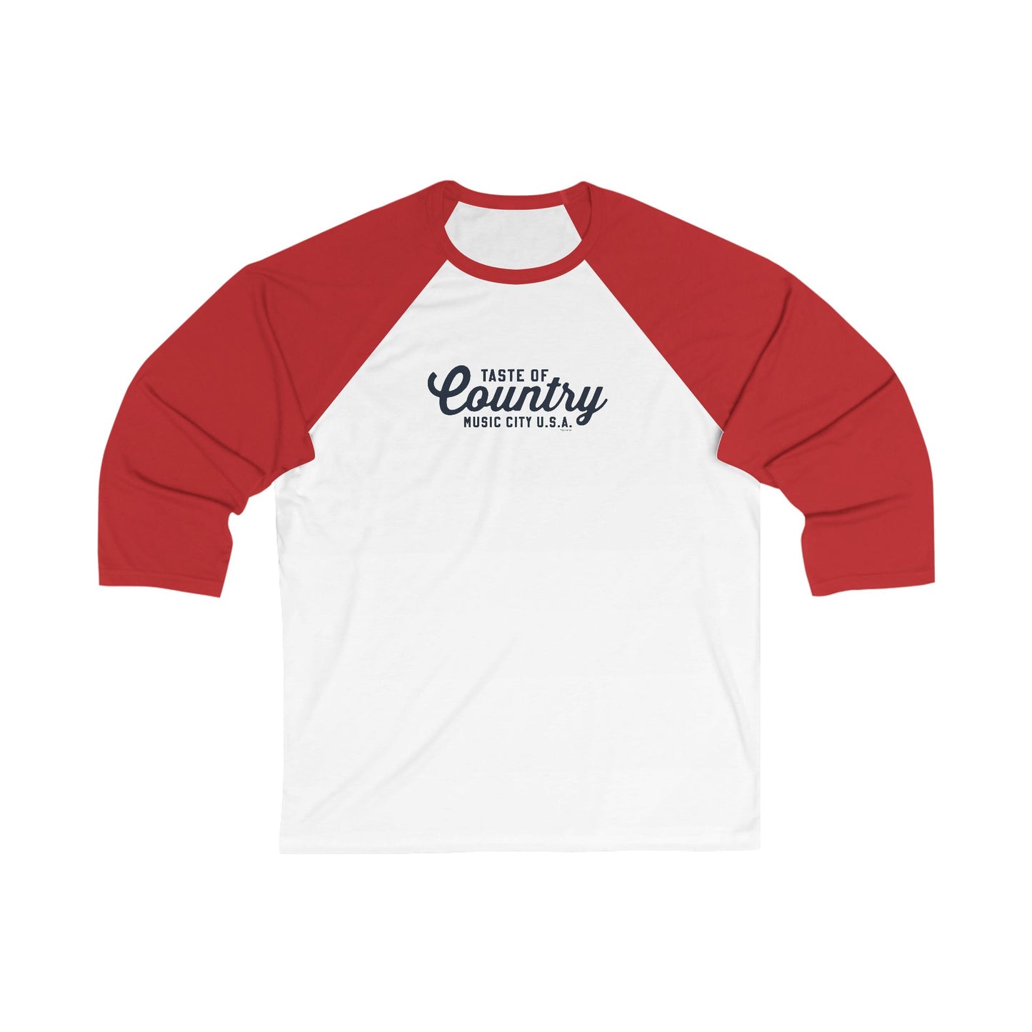 Taste of Music City, U.S.A. 3\4 Sleeve Baseball Tee