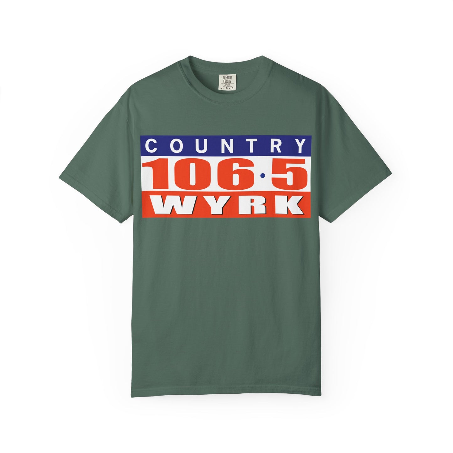 Country 106.5 WYRK Unisex Garment-Dyed T-shirt
