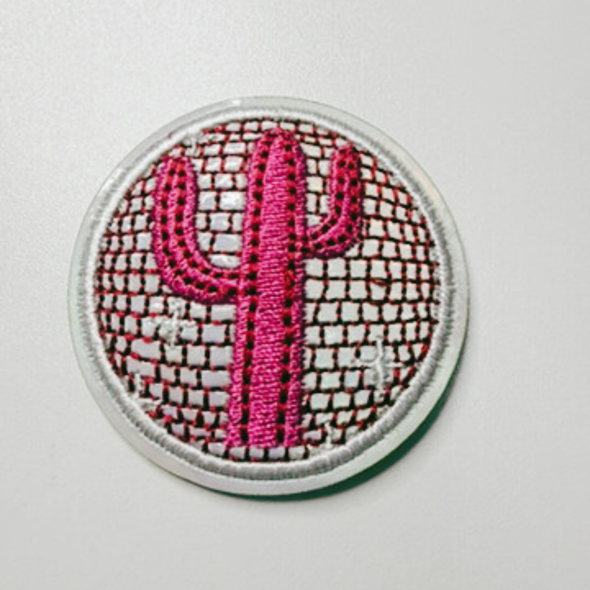 2" Disco Cactus - Embroidered Hat Patch