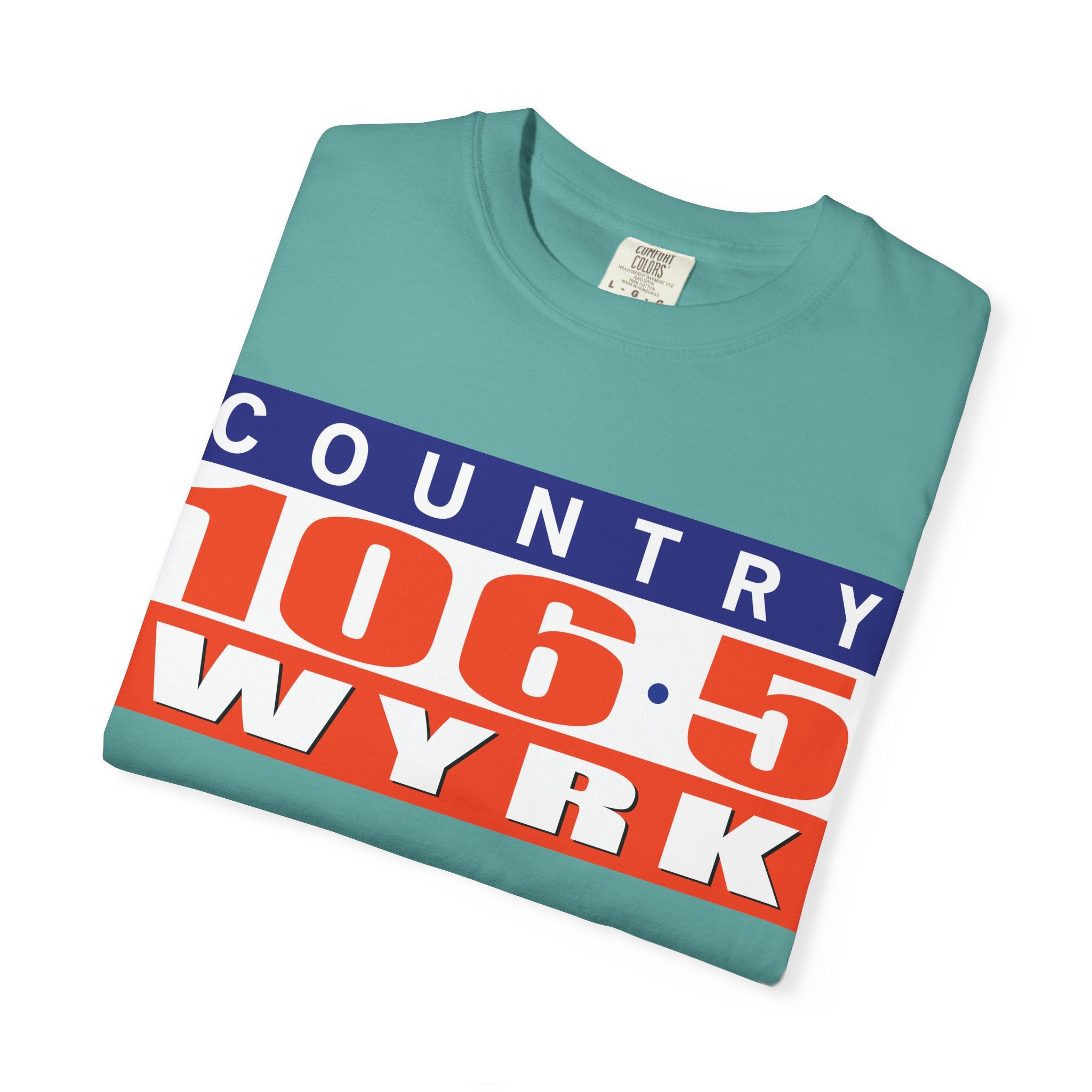 Country 106.5 WYRK Unisex Garment-Dyed T-shirt