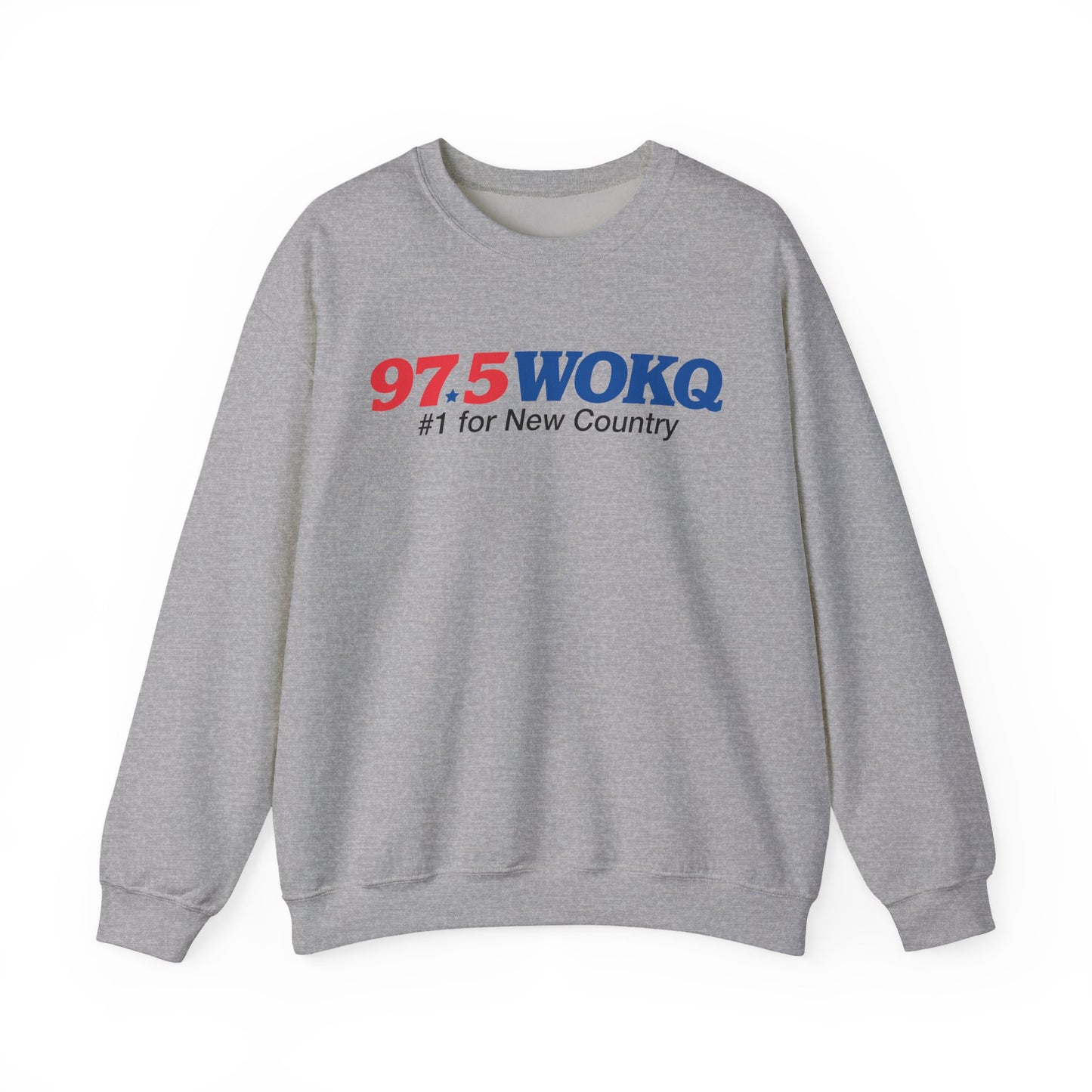 97.5 WOKQ Unisex Heavy Blend™ Crewneck Sweatshirt