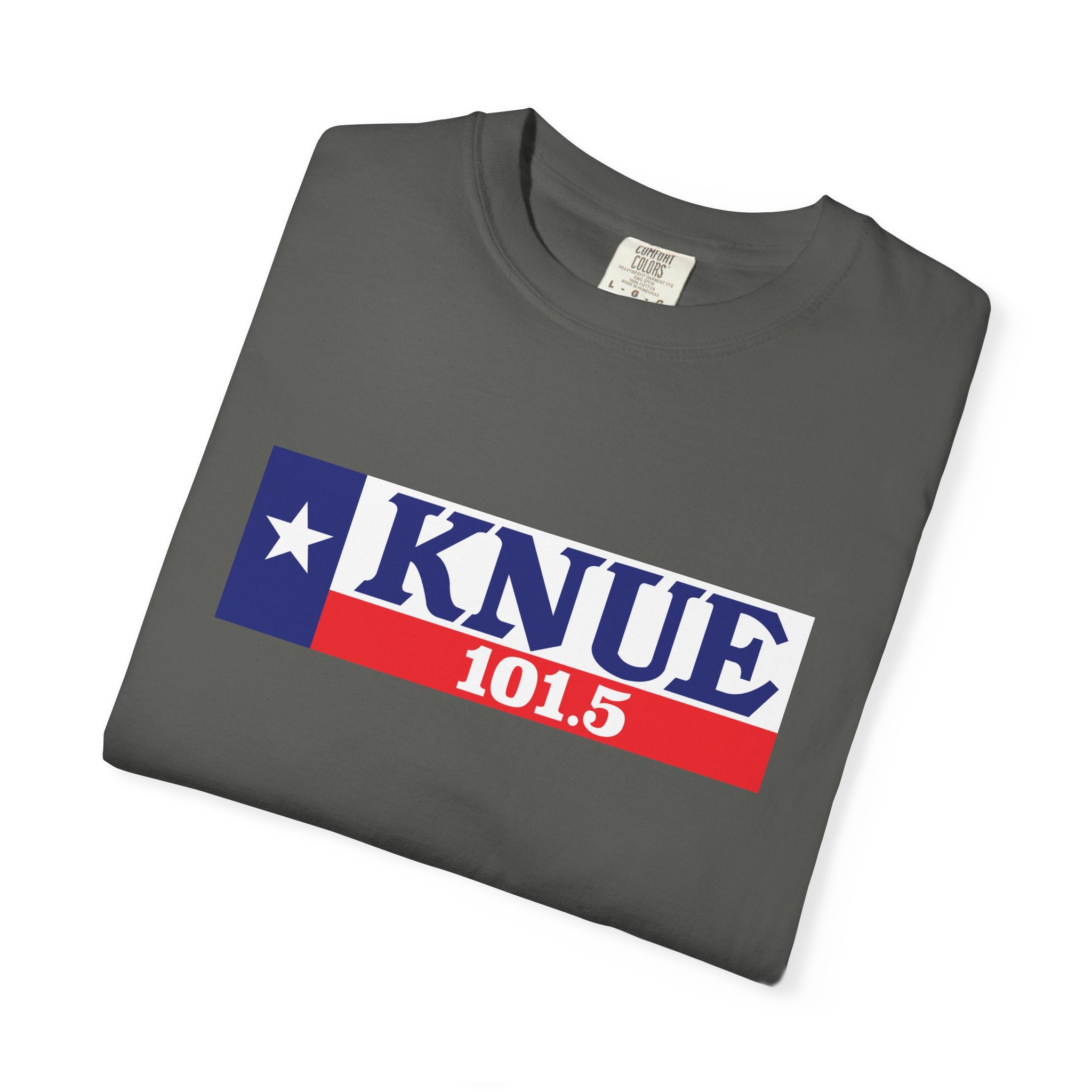 101.5 KNUE Unisex Garment-Dyed T-shirt