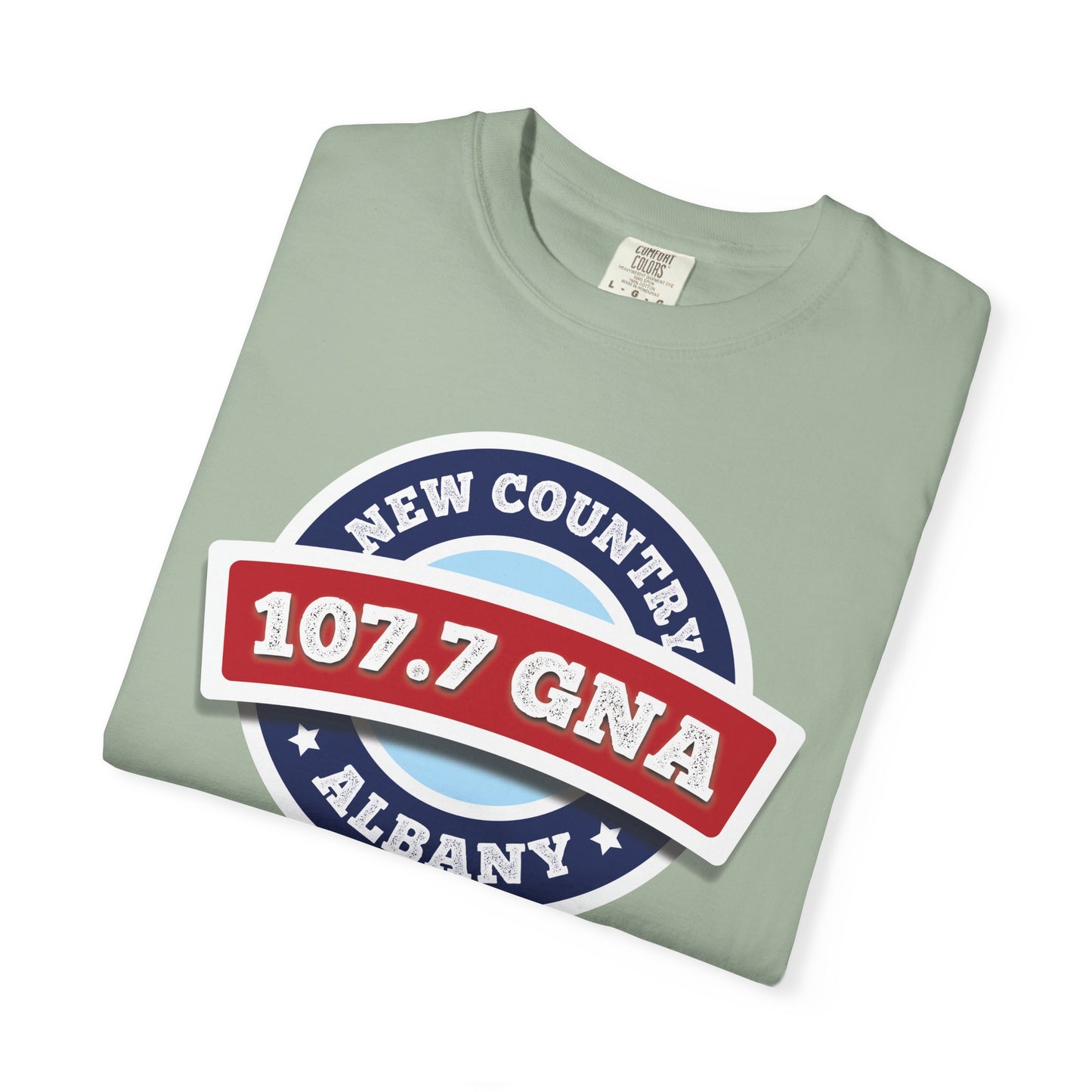 107.7 GNA New Country Unisex Garment-Dyed T-shirt