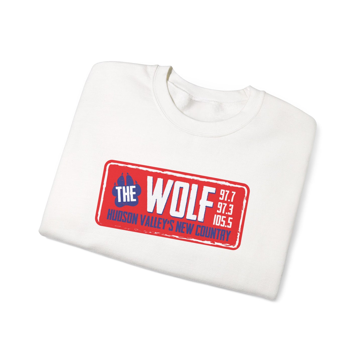 97.7/97.3 The Wolf Unisex Heavy Blend™ Crewneck Sweatshirt