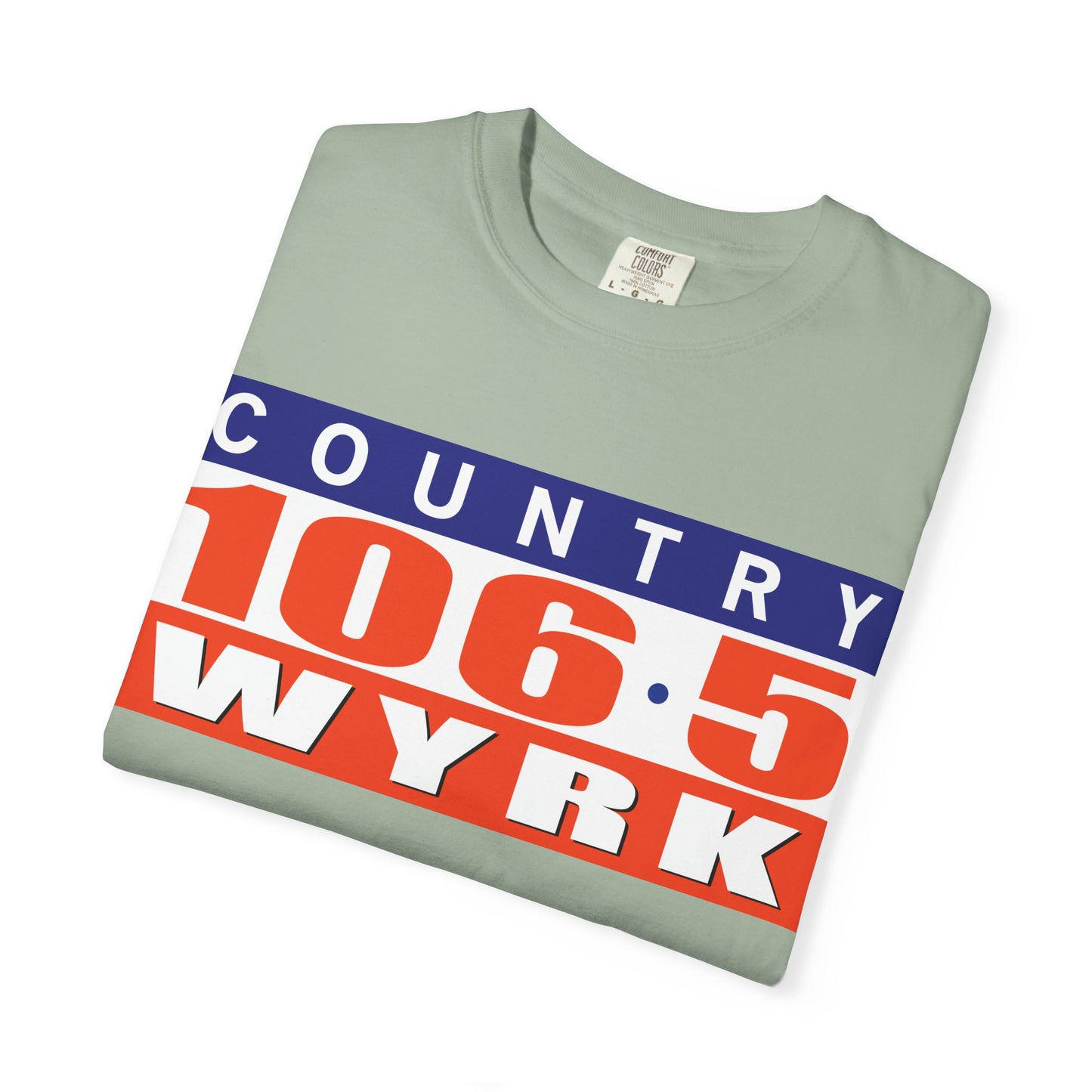 Country 106.5 WYRK Unisex Garment-Dyed T-shirt