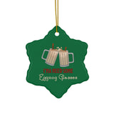I'ma Need Some Eggnog Glasses Ornament