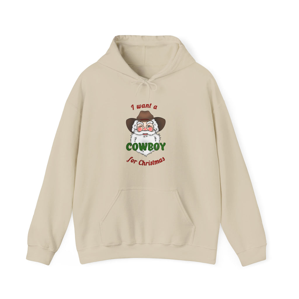 Cowboy Christmas Hoodie