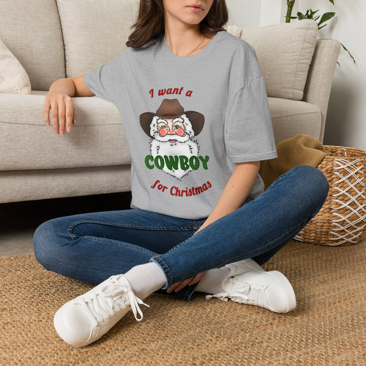 Cowboy Christmas T-Shirt