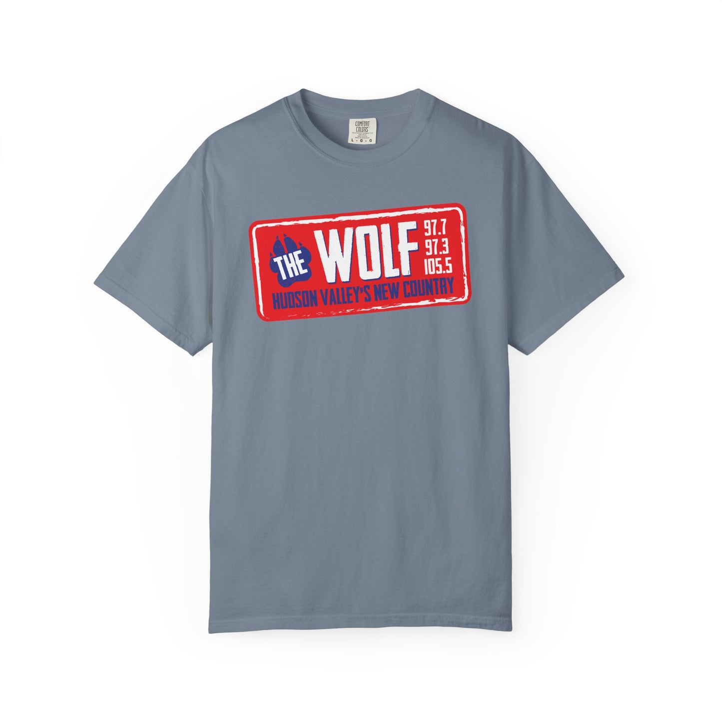 97.7/97.3 The Wolf Unisex Garment-Dyed T-shirt