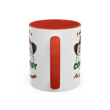 Cowboy for Christmas Accent Coffee Mug (11, 15oz)