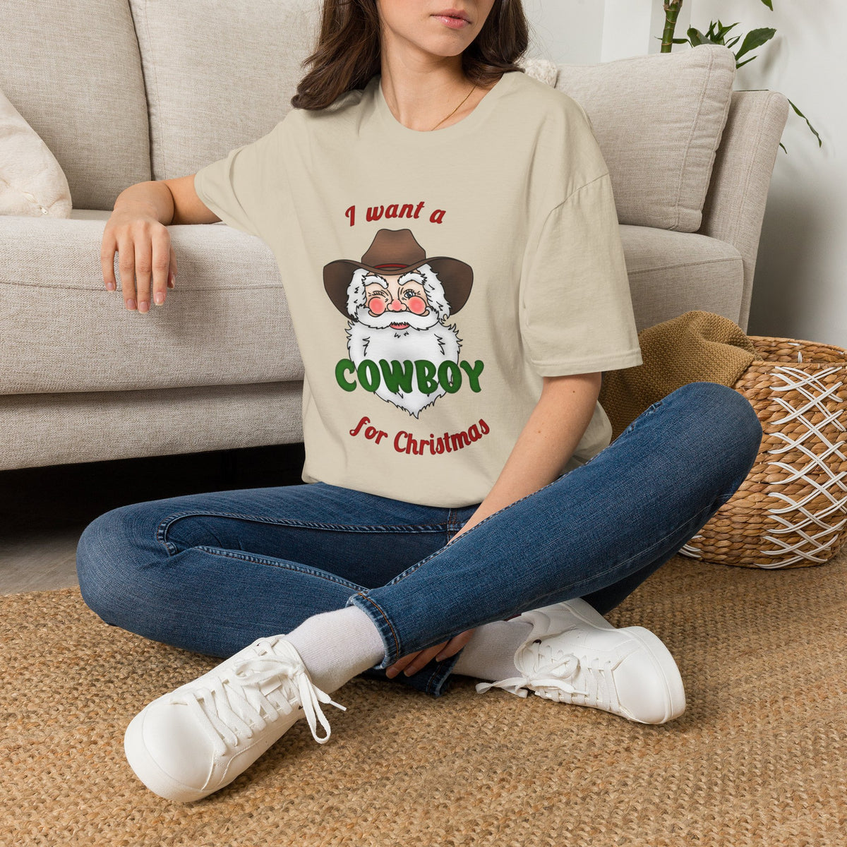 Cowboy Christmas T-Shirt