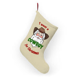 Cowboy Christmas Stocking