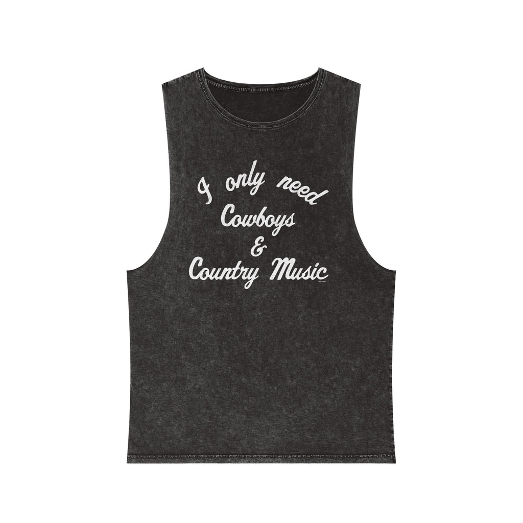 Cowboys & Country Stonewash Tank Top