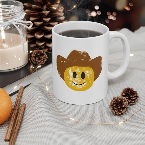 Cowboy Smiley Mug