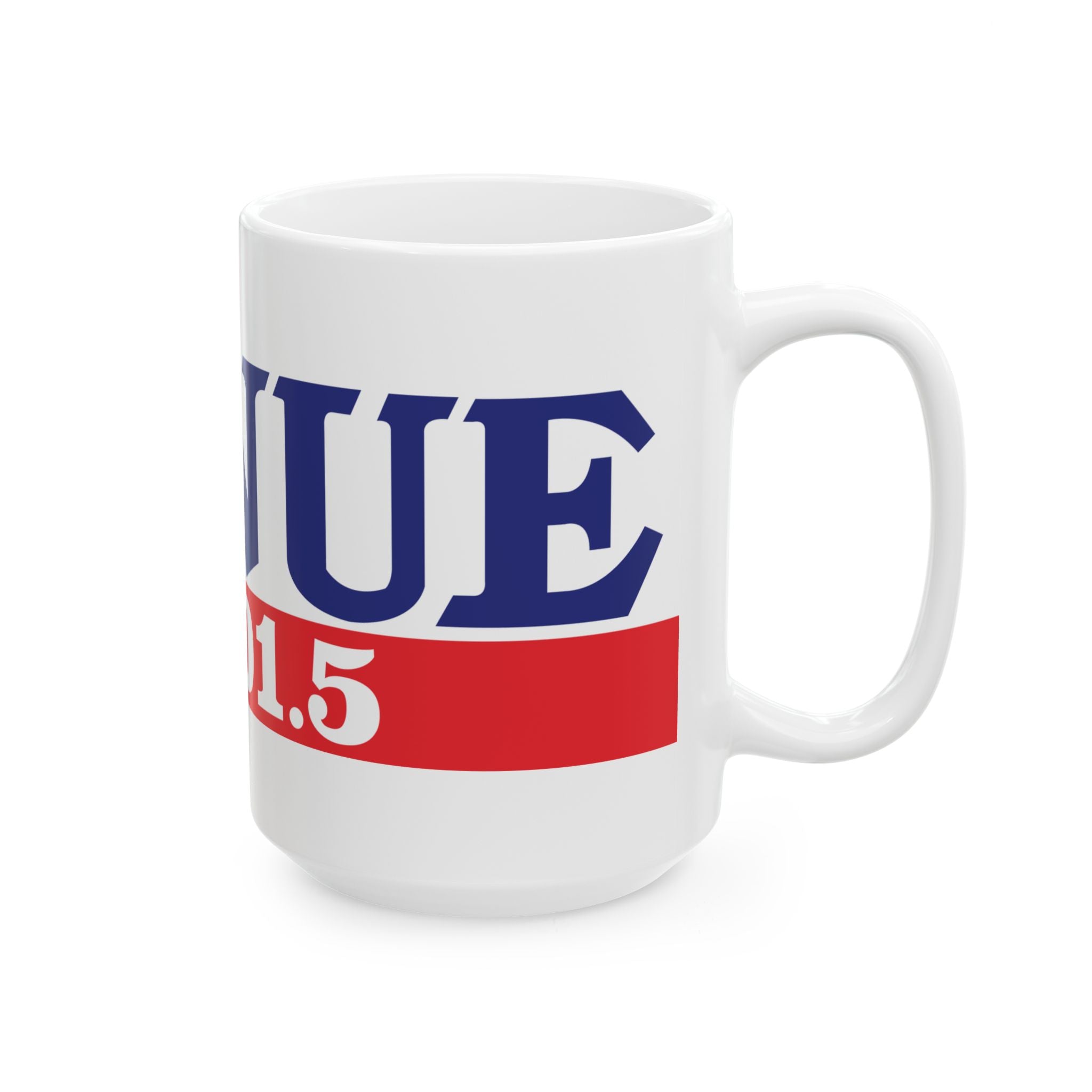 KNUE 101.5 Ceramic Mug, (11oz, 15oz)