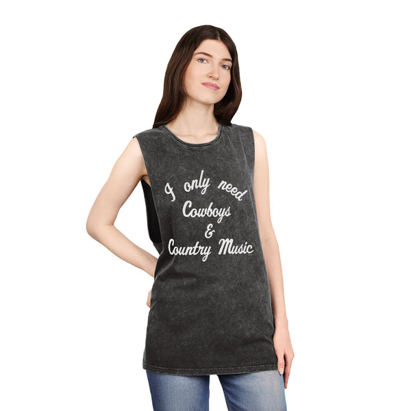 Cowboys & Country Stonewash Tank Top