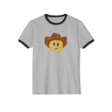 Cowboy Smiley Ringer T-Shirt