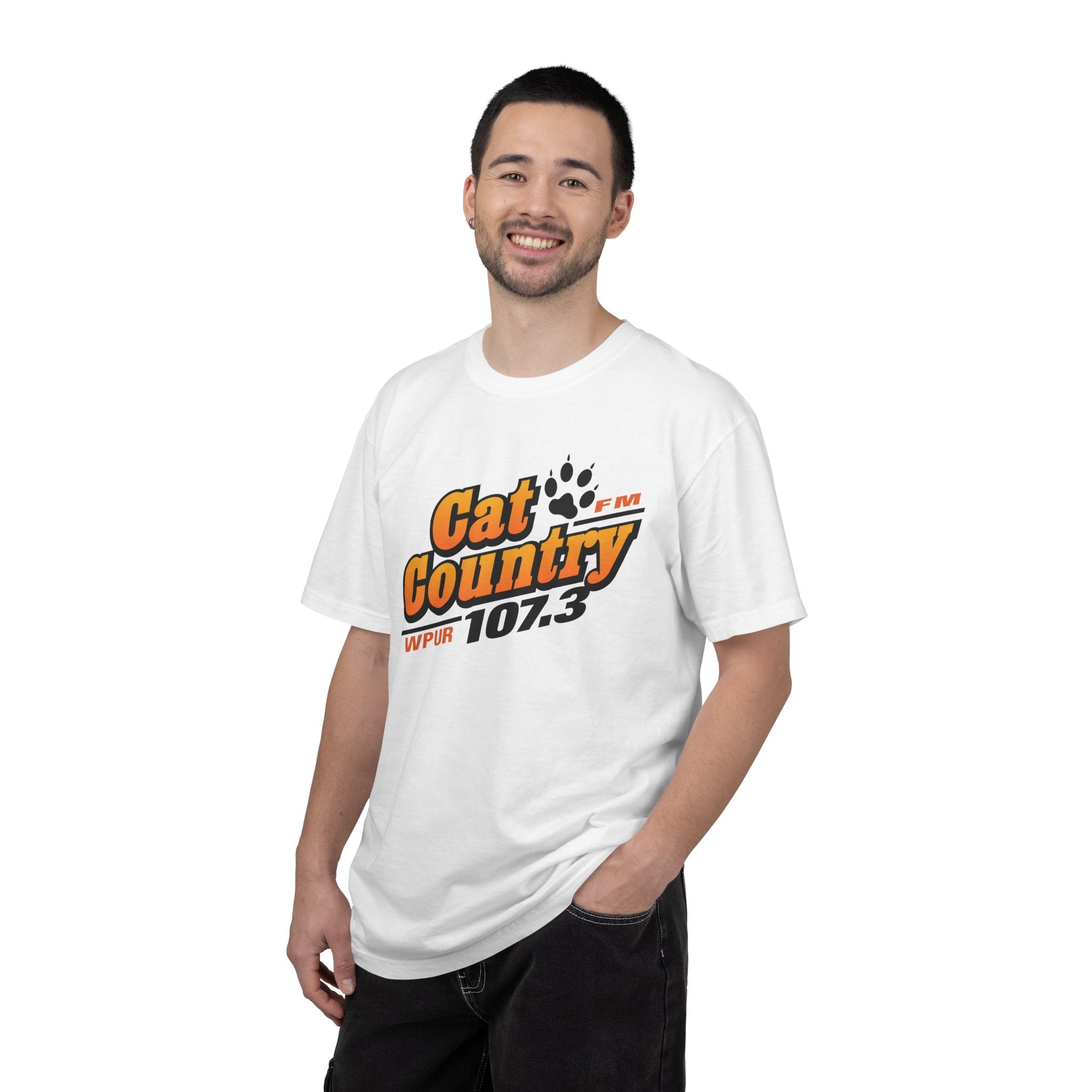 Cat Country 107.3 Unisex Garment-Dyed T-shirt