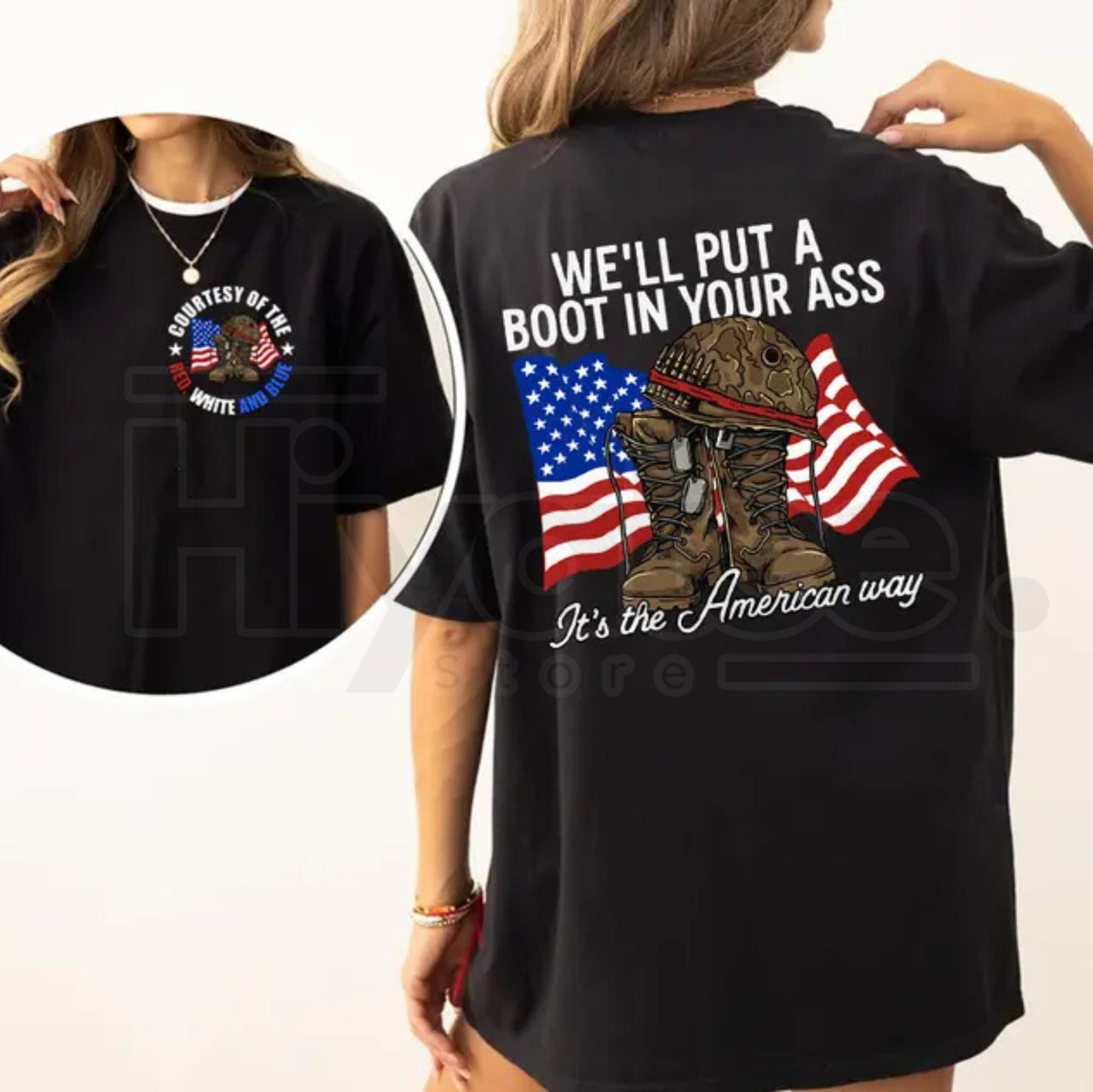 It's the American Way Patriotic Country 4th of July Graphic Tee