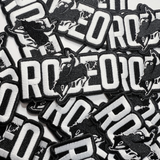 3.5" RODEO - Embroidered Hat Patch