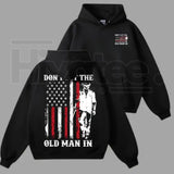 Don't Let the Old Man In Tribute Hoodie – Retro Country Music