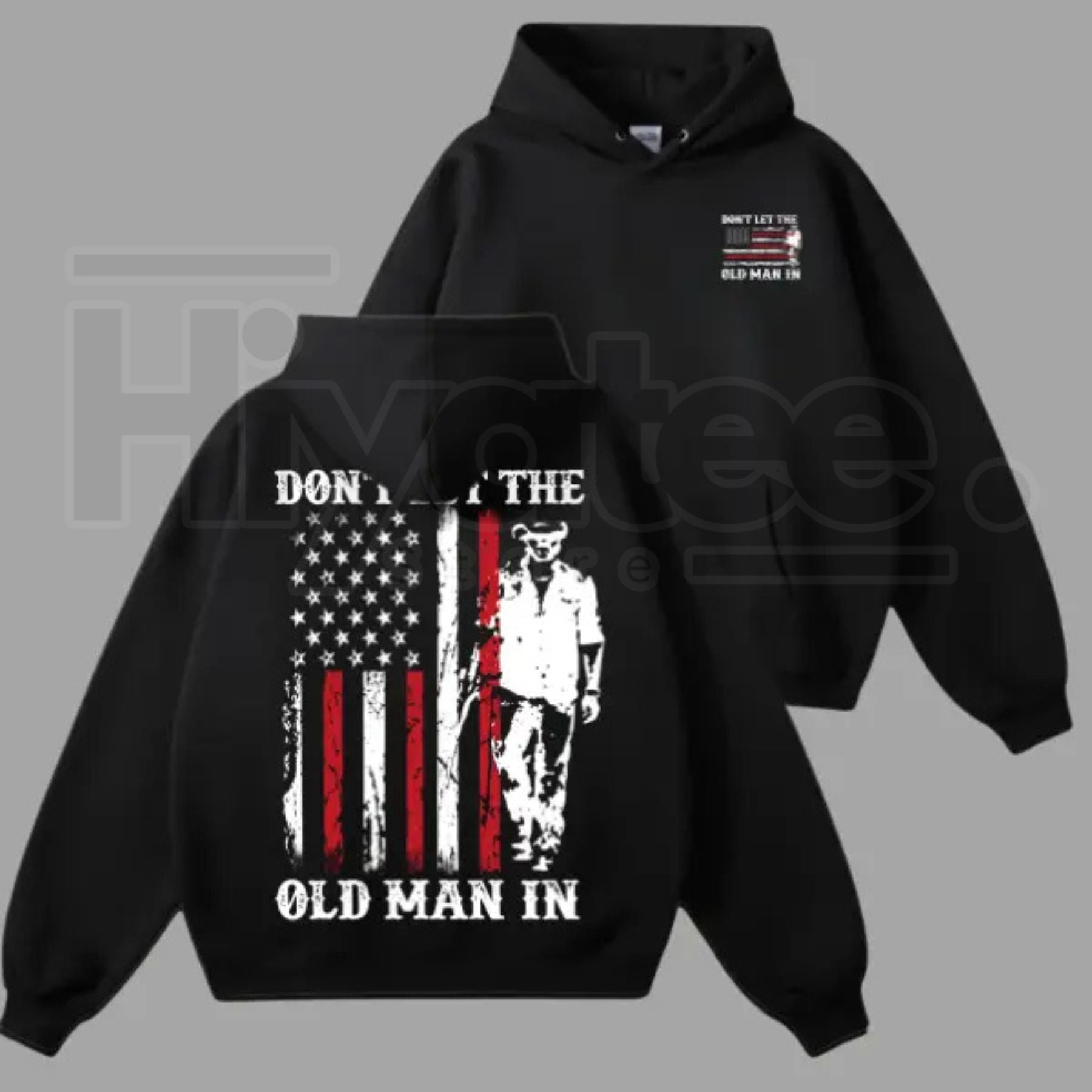 Don't Let the Old Man In Tribute Hoodie – Retro Country Music