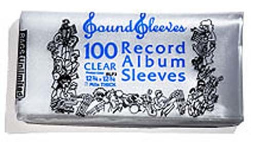 Bu Slp4 LP Dbl Record Jacket Sleeves 100 Cnt Clear - Bags Unlimited SLP4 - 12 IN Double LP Jacket Sleeves - No Flap - 100 Count Clear