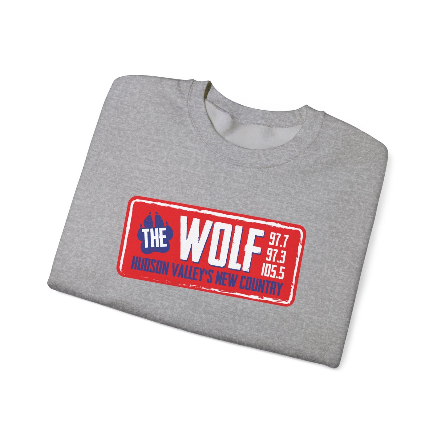 97.7/97.3 The Wolf Unisex Heavy Blend™ Crewneck Sweatshirt