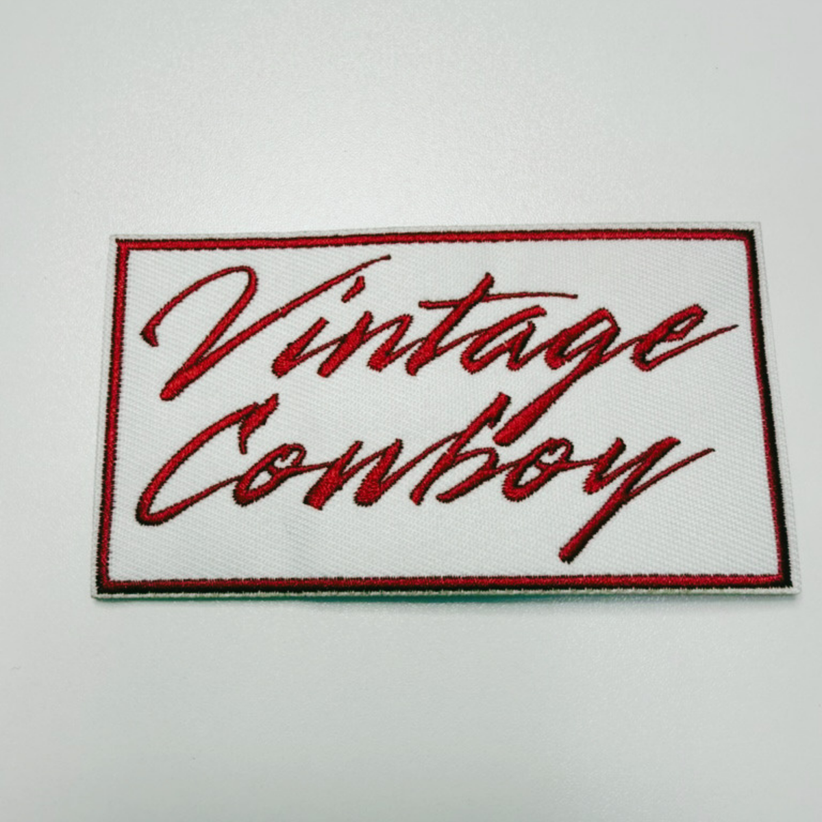 4" Vintage Cowboy - Embroidered Hat Patch