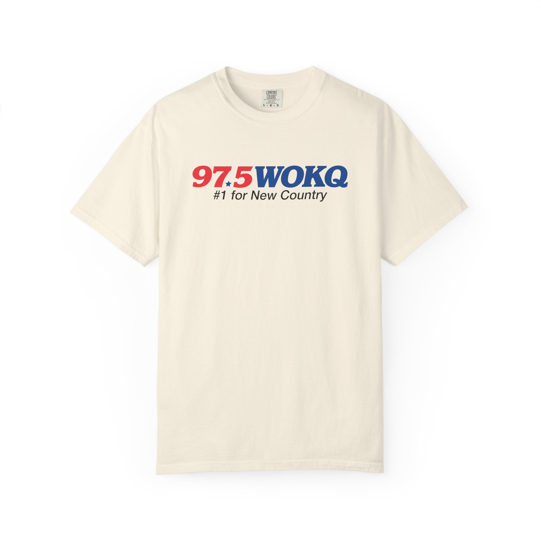 97.5 WOKQ Unisex Garment-Dyed T-shirt