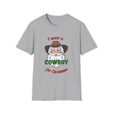Cowboy Christmas T-Shirt