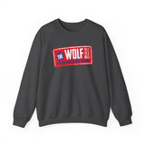 97.7/97.3 The Wolf Unisex Heavy Blend™ Crewneck Sweatshirt