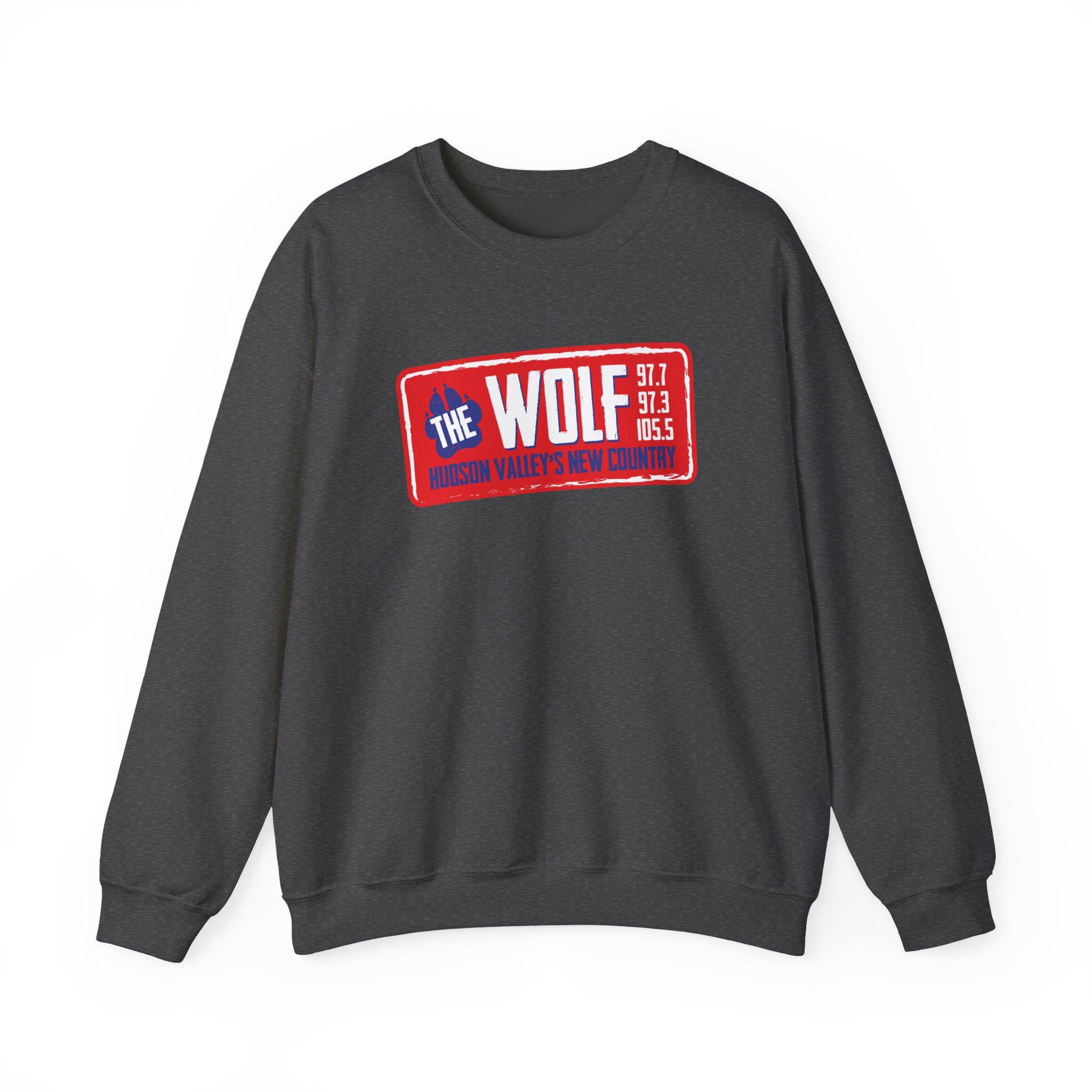 97.7/97.3 The Wolf Unisex Heavy Blend™ Crewneck Sweatshirt