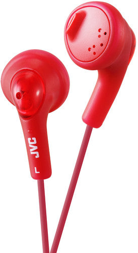 Jvc Haf160Rk Gumy Earbud Headphones Raspberry Red - JVC HA-F160-R-K Gumy Earbud Headphones (Raspberry Red)