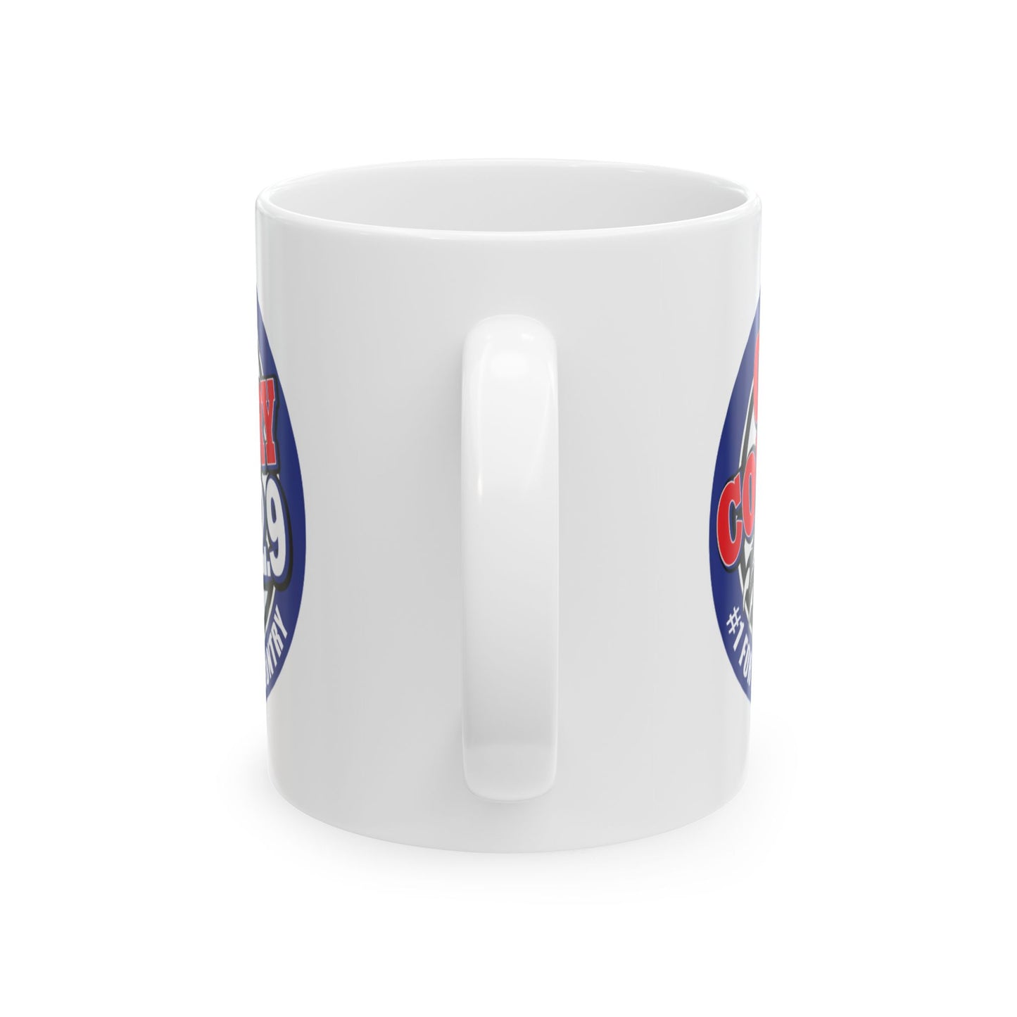 Cat Country 102.9 KCTR Ceramic Mug, (11oz, 15oz)