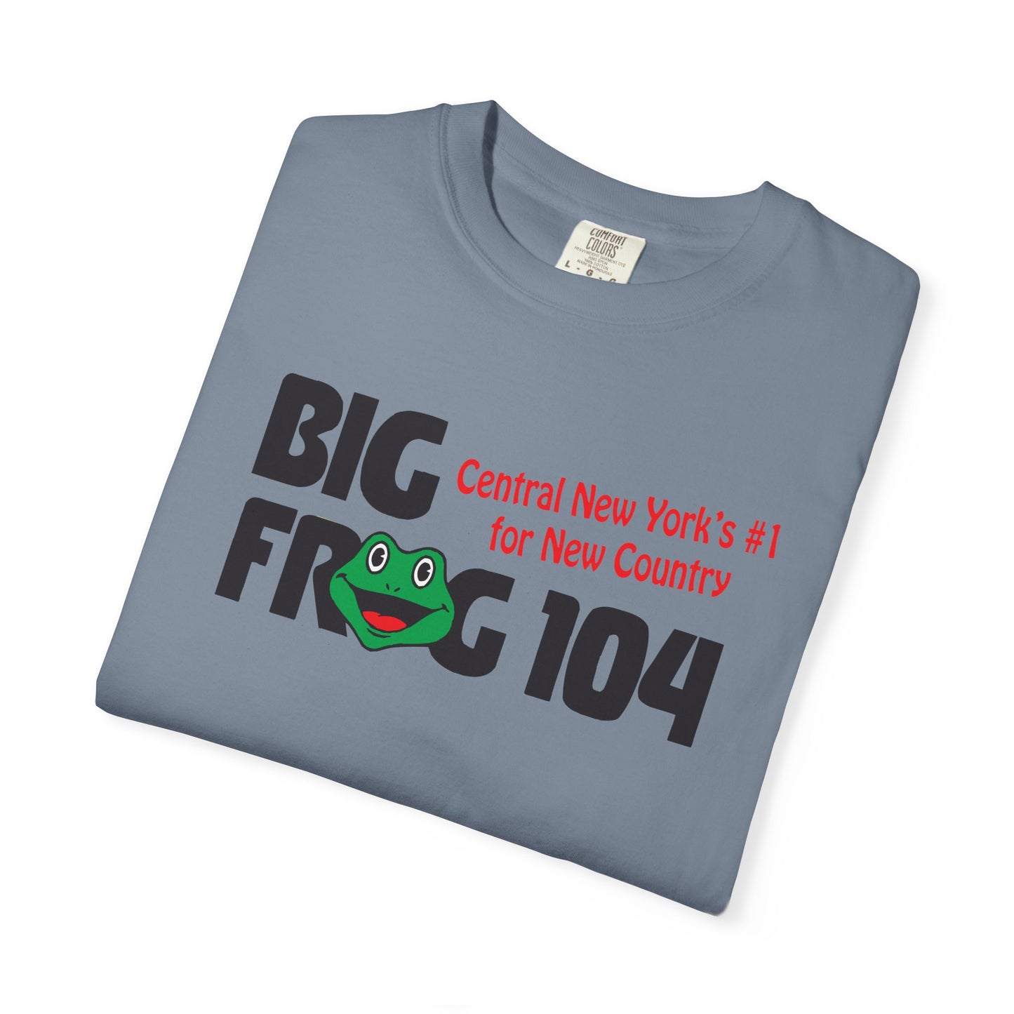 Big Frog 104 Unisex Garment-Dyed T-shirt