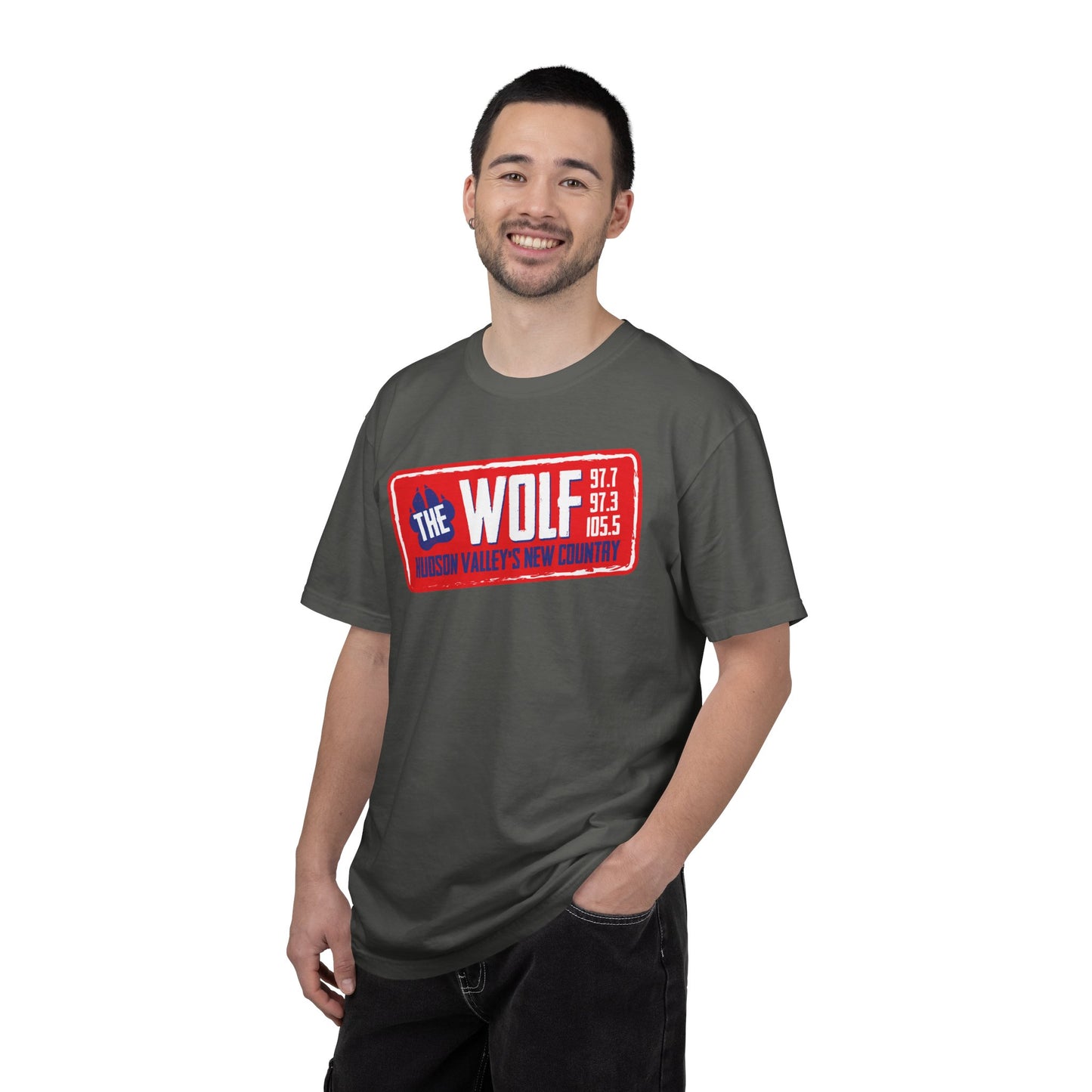 97.7/97.3 The Wolf Unisex Garment-Dyed T-shirt