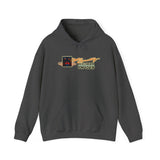 Retro Cat Country 102.9 KCTR Unisex Heavy Blend™ Hooded Sweatshirt